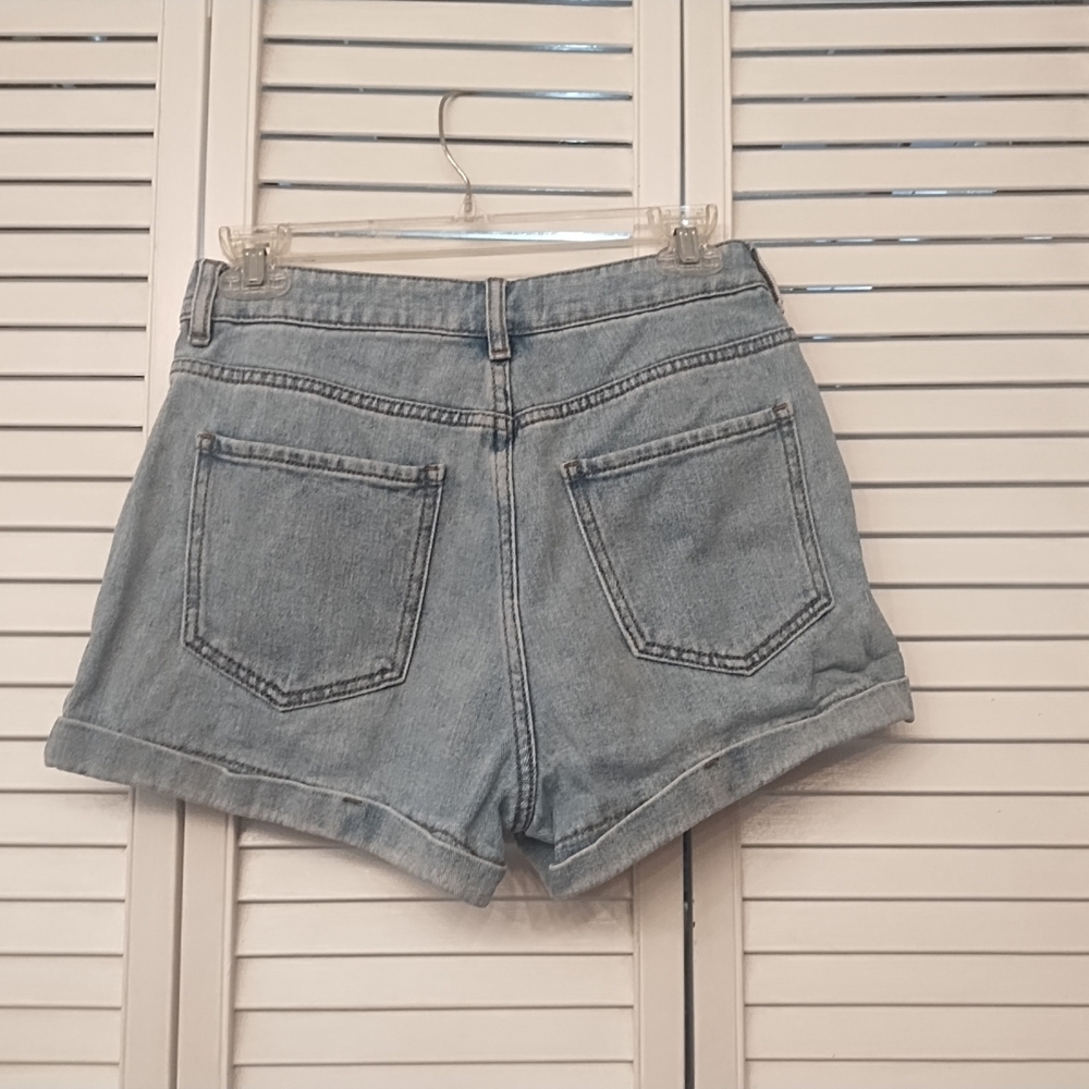PacSun Light Blue Jean Shorts - Picture 3 of 6